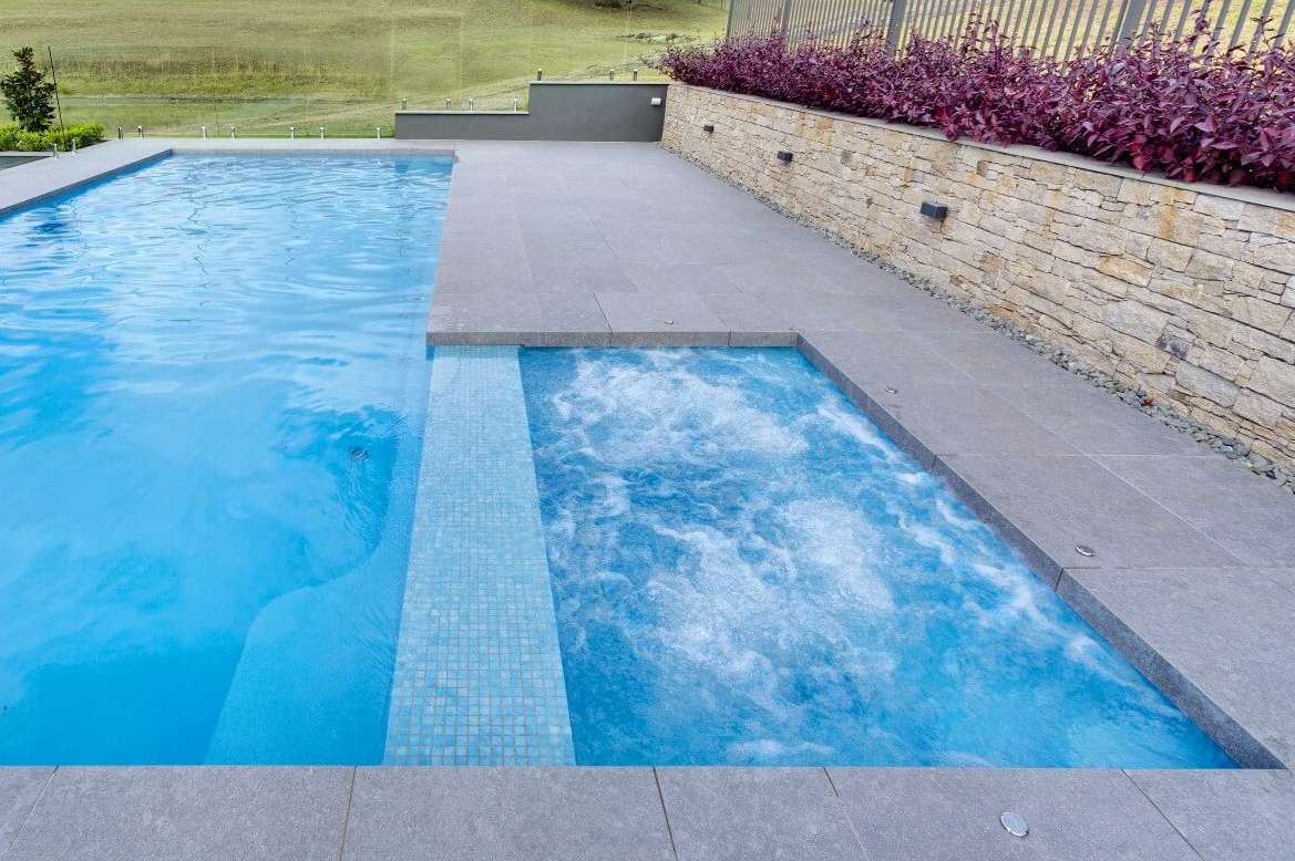 Spa and pool landscape design